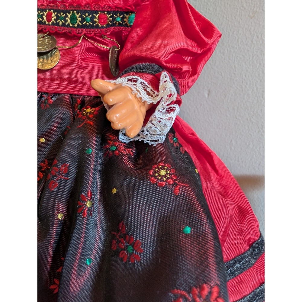 Vintage Original Schmider Trachten Doll Western Germany Folk Costume 10 Inch - Picture 5 of 16
